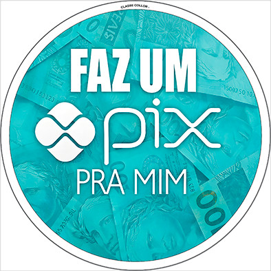 Capa de Painel Redondo Tema Faz o Pix – Tecido Helanca com Elástico | Pronta Entrega em Oferta na Shopee