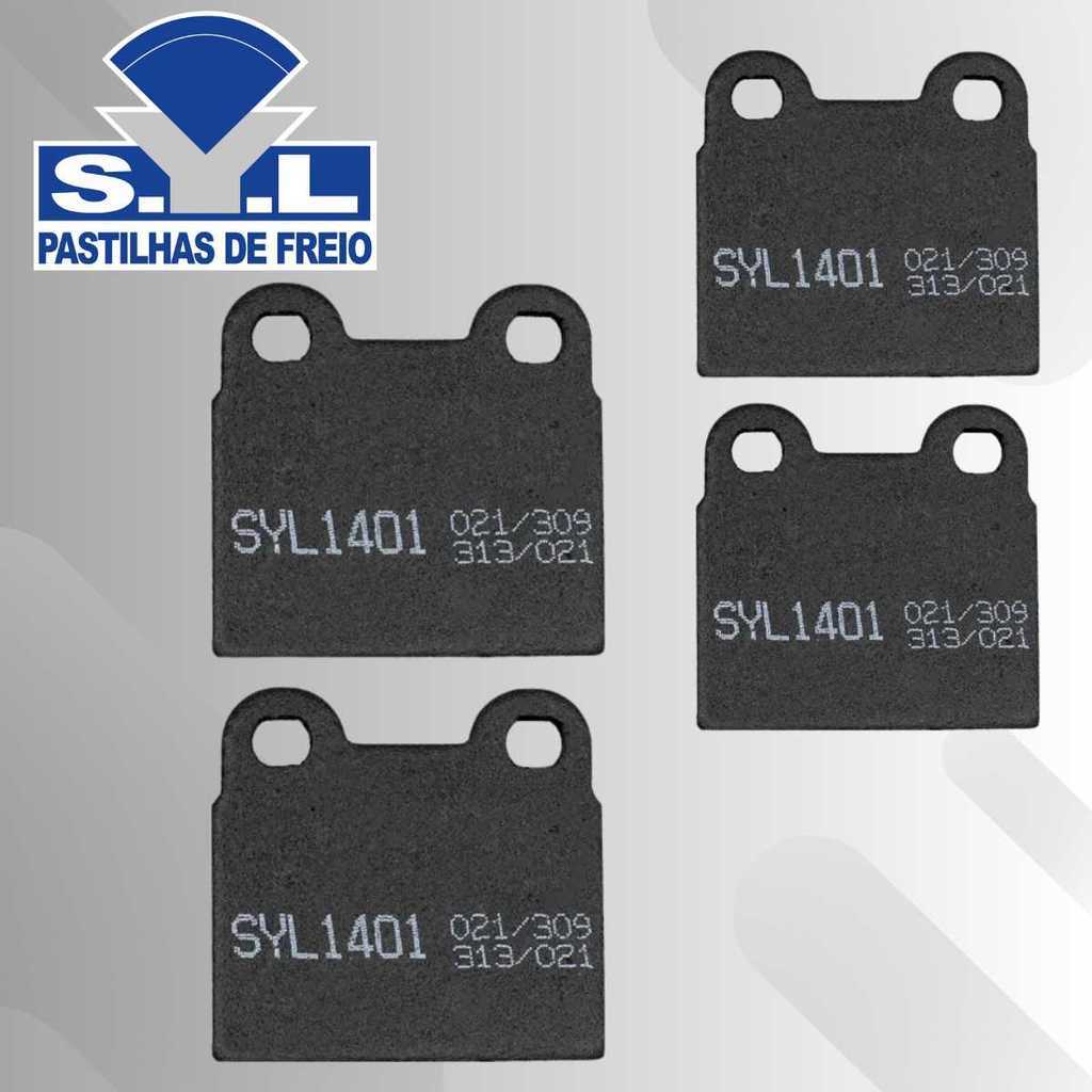 Jogo Pastilha Freio Dianteiro Original Syl Fusca Brasilia Variant Gurgel Karman Ghia TL em Oferta na Shopee