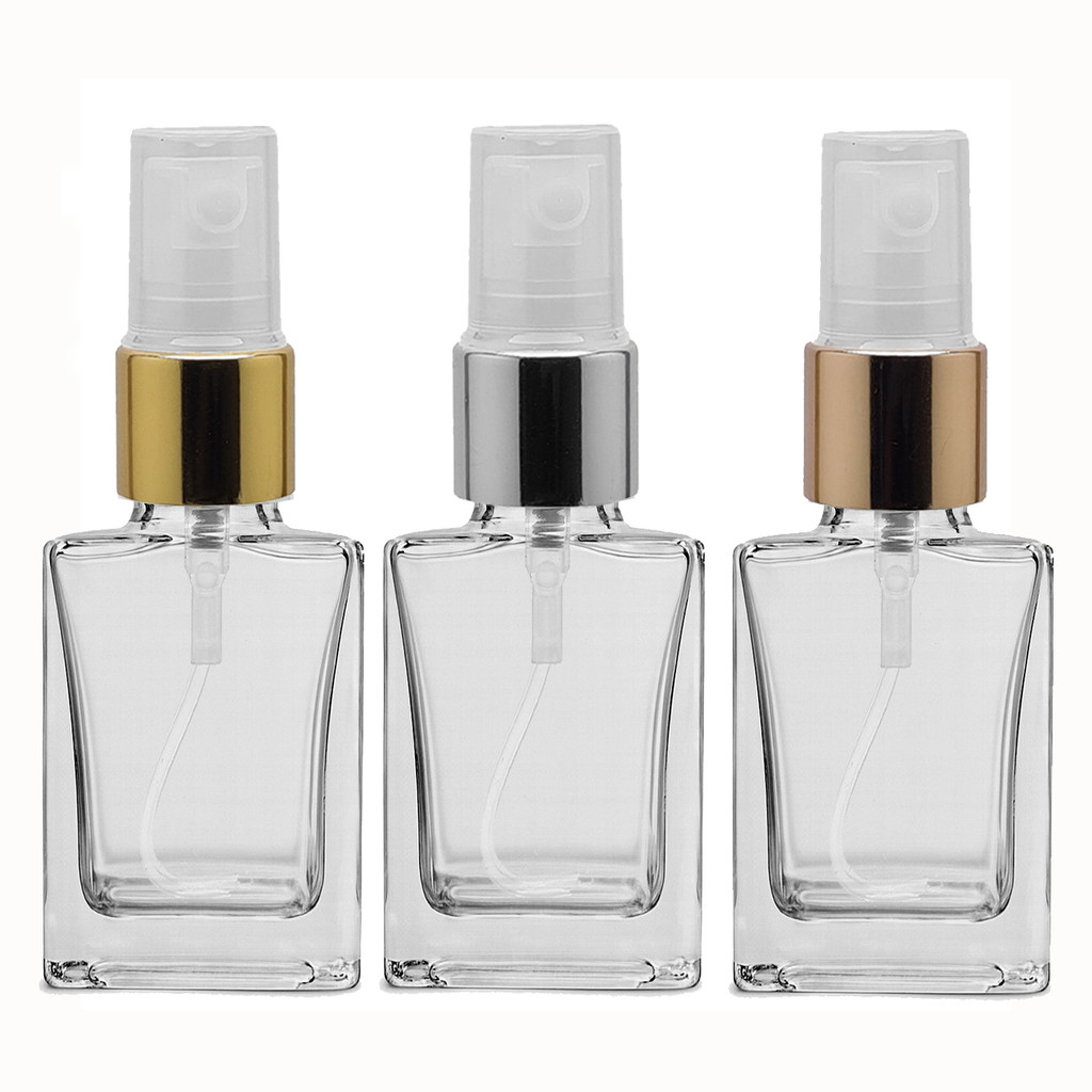 Vidro quadrado 30ml Válvula Spray Luxo ideal para perfumes colônias Viagem em Oferta na Shopee
