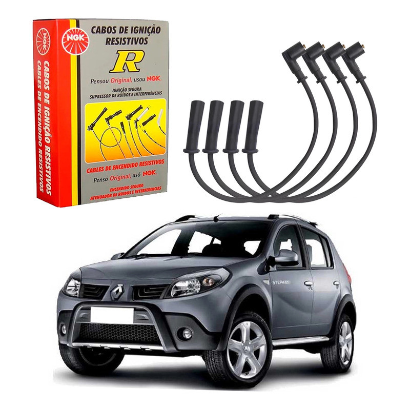 Cabo De Vela Ngk Sandero Stepway 1.6 8v 2009 A 2013