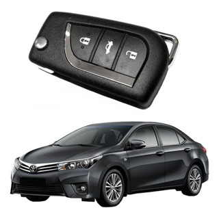 Chave Canivete Lâmina 3 Botões Corolla 2.0 2010 A 2014 em Oferta na Shopee