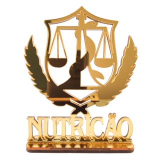 Emblema de Nutrição Para Decoração Nutri, Nutricionista em Oferta na Shopee