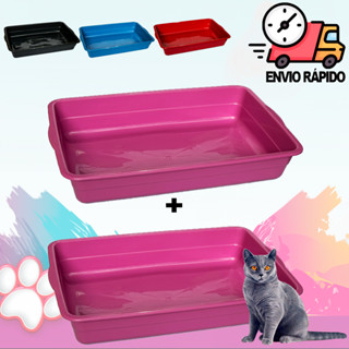 Caixa De Areia Para Gatos Grande Bandeja Higiênica Banheiro de Gato 8L em Oferta na Shopee
