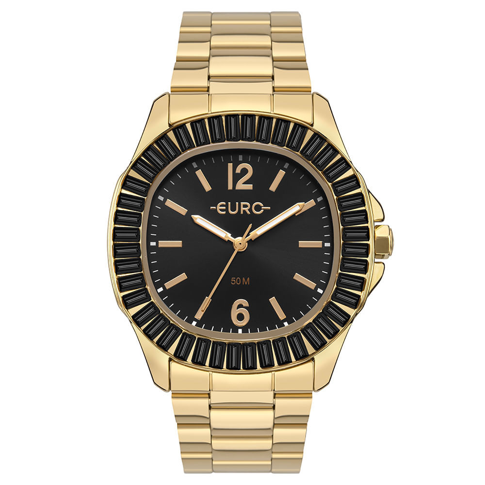 Relógio Euro Feminino Stones Dourado - EU2035YXB/4P