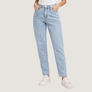 Calça Jeans Mom Feminina Cintura Alta Com Brilho Strass em Oferta na Shopee