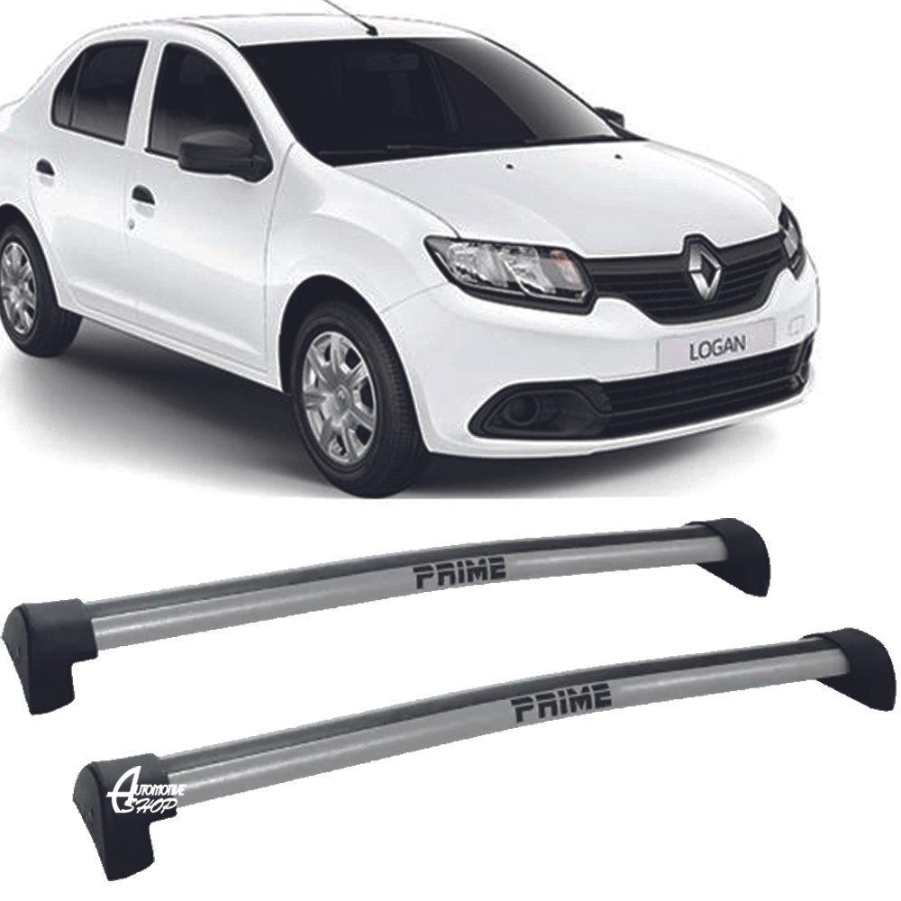 Rack Teto Aluminio Prime Renault Logan 14 PTA PR044 Furar