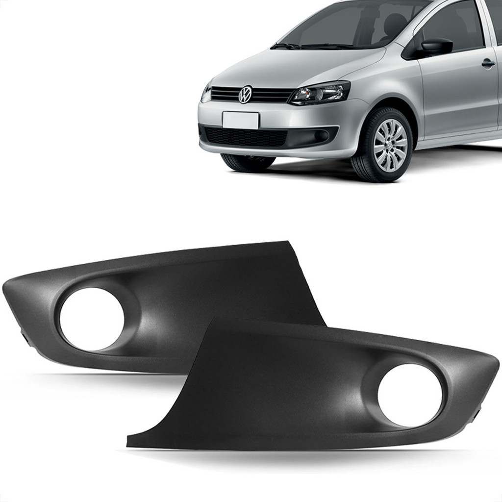 Grade Moldura Farol De Milha Fox 2010 2011 2012 2013 2014 em Oferta na Shopee