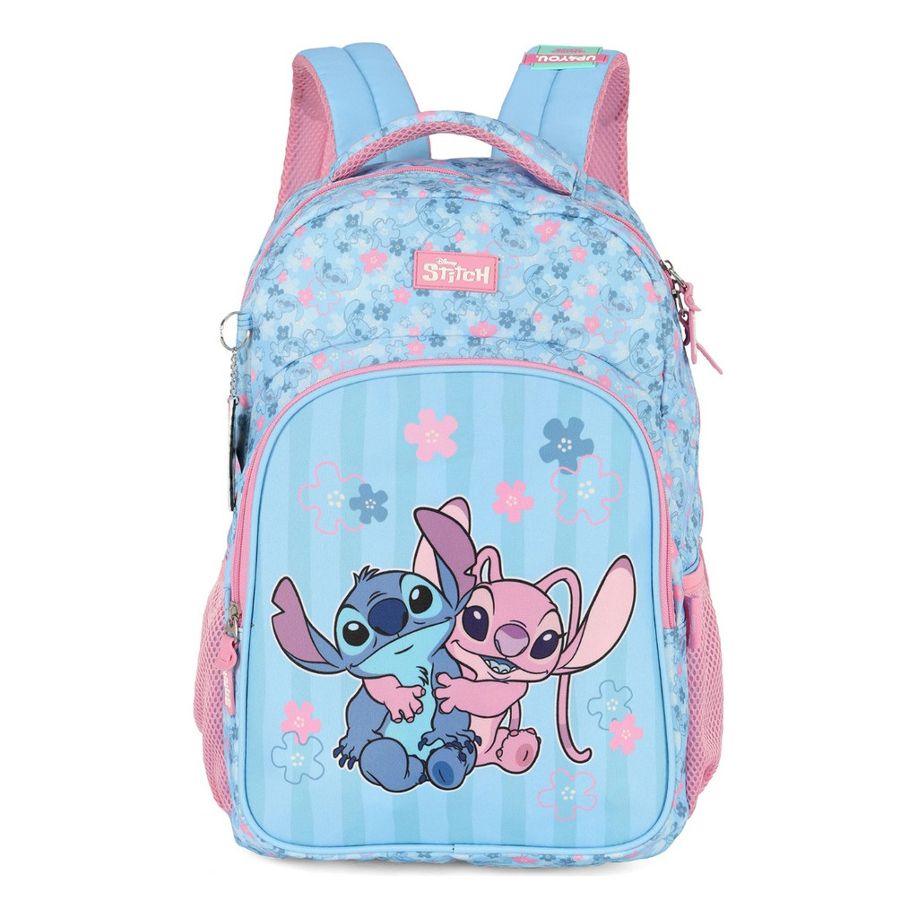Mochila Stitch Juvenil Estampada Escolar Va Ms50101sc