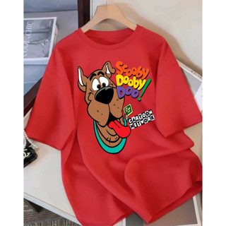 Camisa Oversized Scooby Cartoon Feminina 100% Algodão Fofo Treino Academia Musculação Fitness em Oferta na Shopee