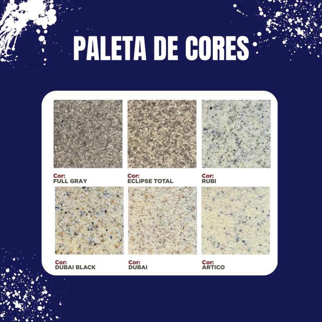 Detalhes do Kit Revestimento Pedras Naturais 20 Kg com Primer Incluso Pronto para Uso