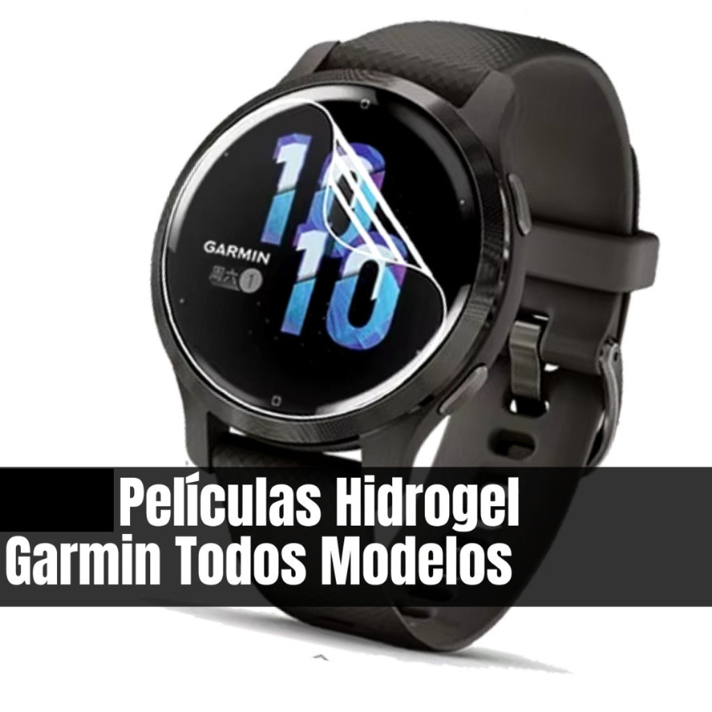 Película Hidrogel Para SmartWatch Garmin Venu 3 Fenix 8 7 Vivoactive Forerunrer Descent