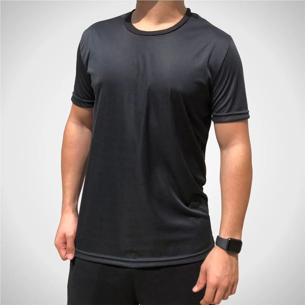 Camiseta Masculina Dry Fit Academia Treino Esportiva Respirável Poliéster