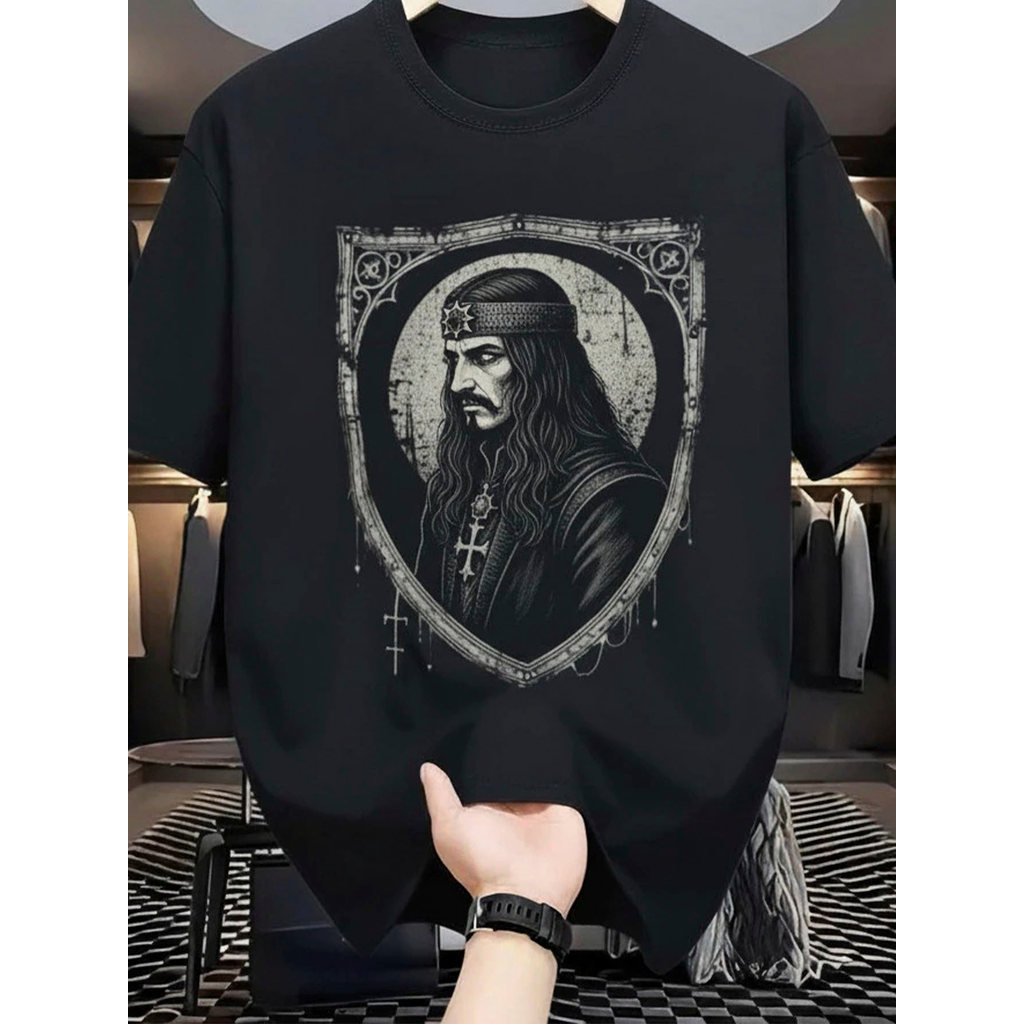 Camiseta Masculina Streetwear Lorde Arcaico Estampada Lançamento Camiseta 100% Algodão Camisetão - Excelencia