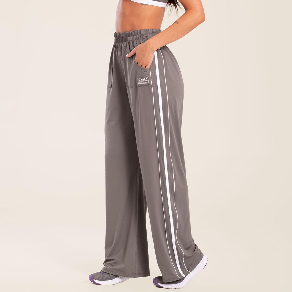 Calça Style Soltinha Frost Gray Tecido Geladinho