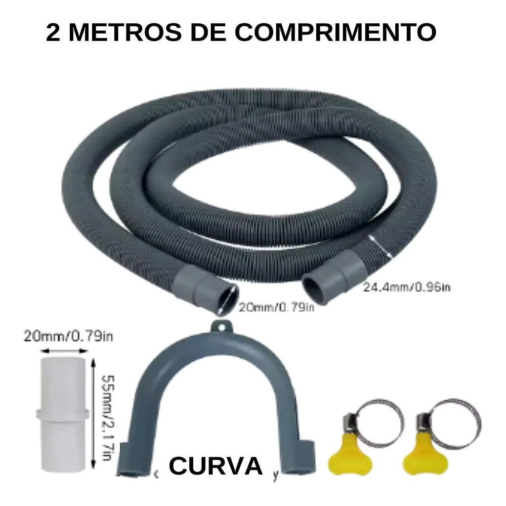 Mangueira Saida Drenagem Lava Louças Brastemp 10 14 Serviços