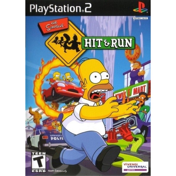 The Simpsons Hit & Run  -  PS2