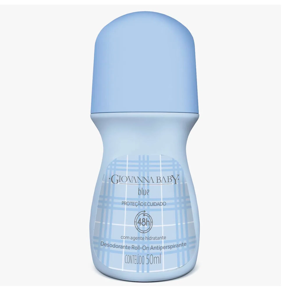 Desodorante Roll On Giovanna Baby Blue 50ml em Oferta na Shopee