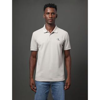 Polo Masculina Loog Re Issue Calvin Klein Jeans - Caqui Claro em Oferta na Shopee