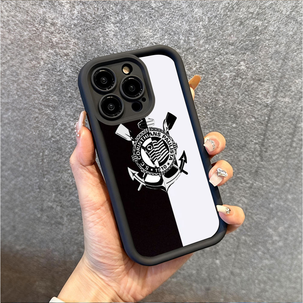 Capinha iPhone Capinha Capa iPhone Capinhas Diferentes Time Corinthians Para 17 16 15 14 13 12 11 Pro Max