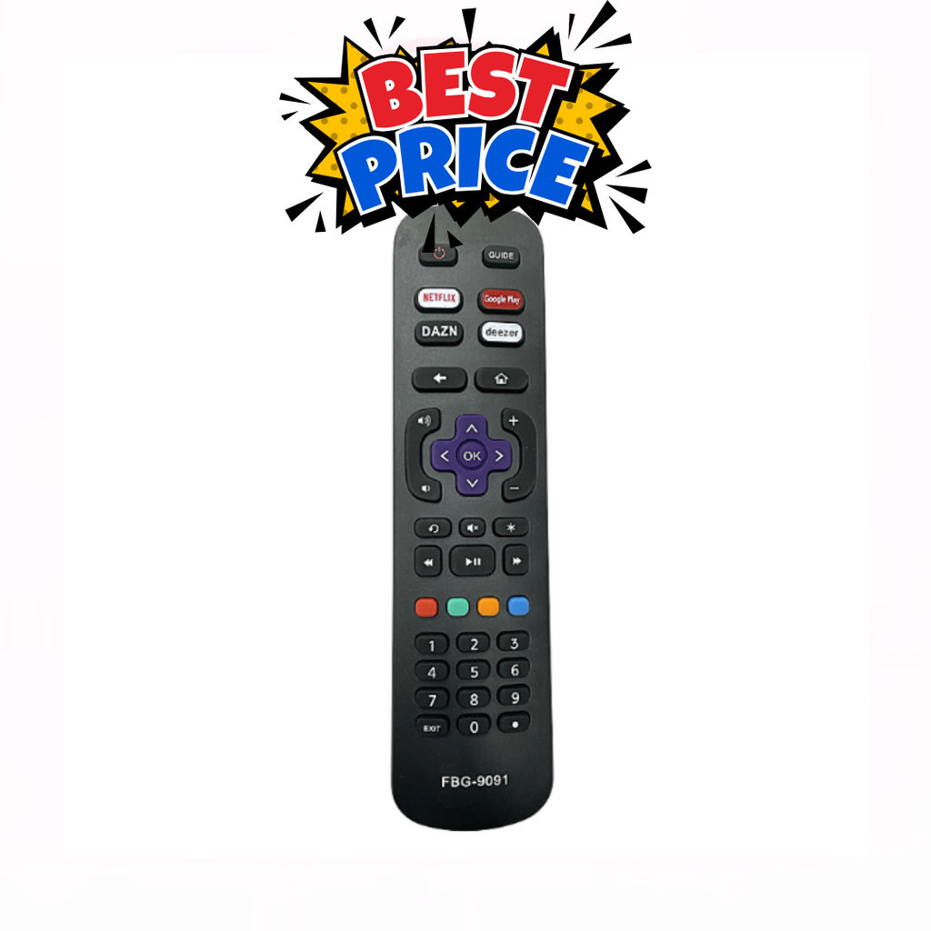 Controle Remoto para TV AOC Roku - Pronto para Uso COMPATÍVEL em Oferta na Shopee