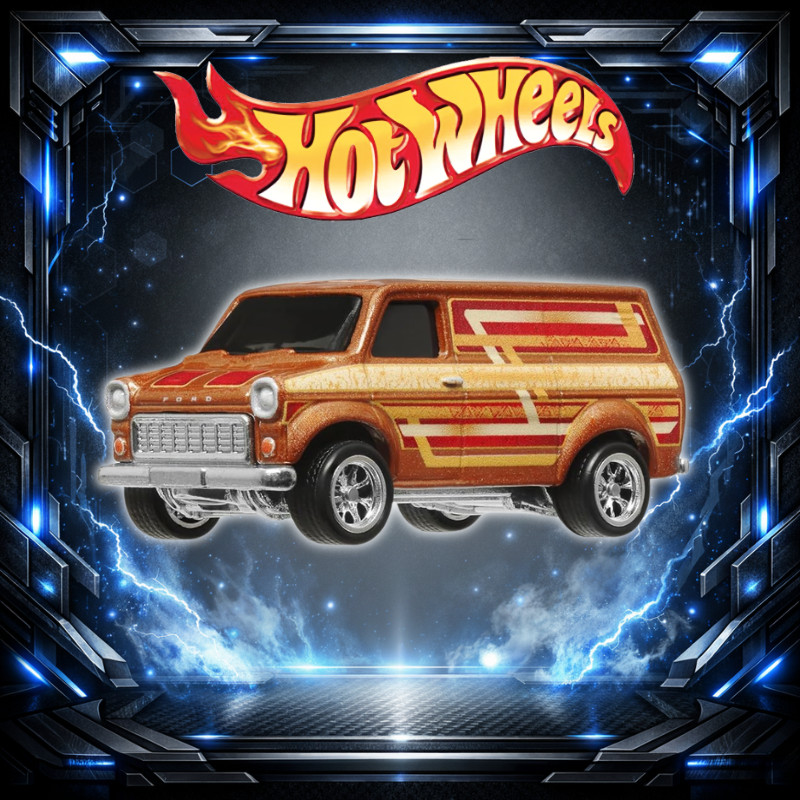 [Direct from Japan] MATTEL Hot Wheels Boulevard Ford Transit Supervan Die-Cast Car