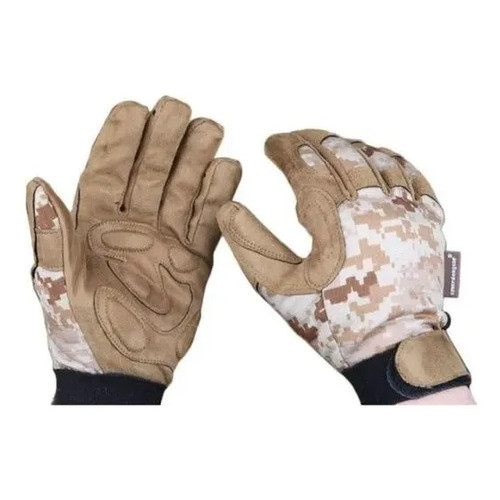 Luva Tatica Digital Desert Camuflada Emerson Gear Esportiva Desert Digital G