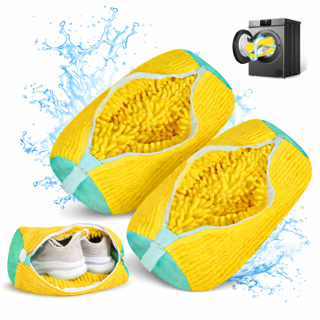 Bolsa Protetora para Lavar Tênis e Sapatos na Máquina Anti Deformação em Oferta na Shopee
