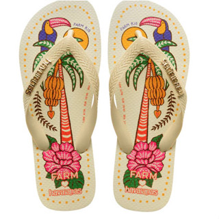 Chinelo Havaianas Farm Tropical Vibes Estoque Novo Envio Imediato PROMOÇÃO em Oferta na Shopee