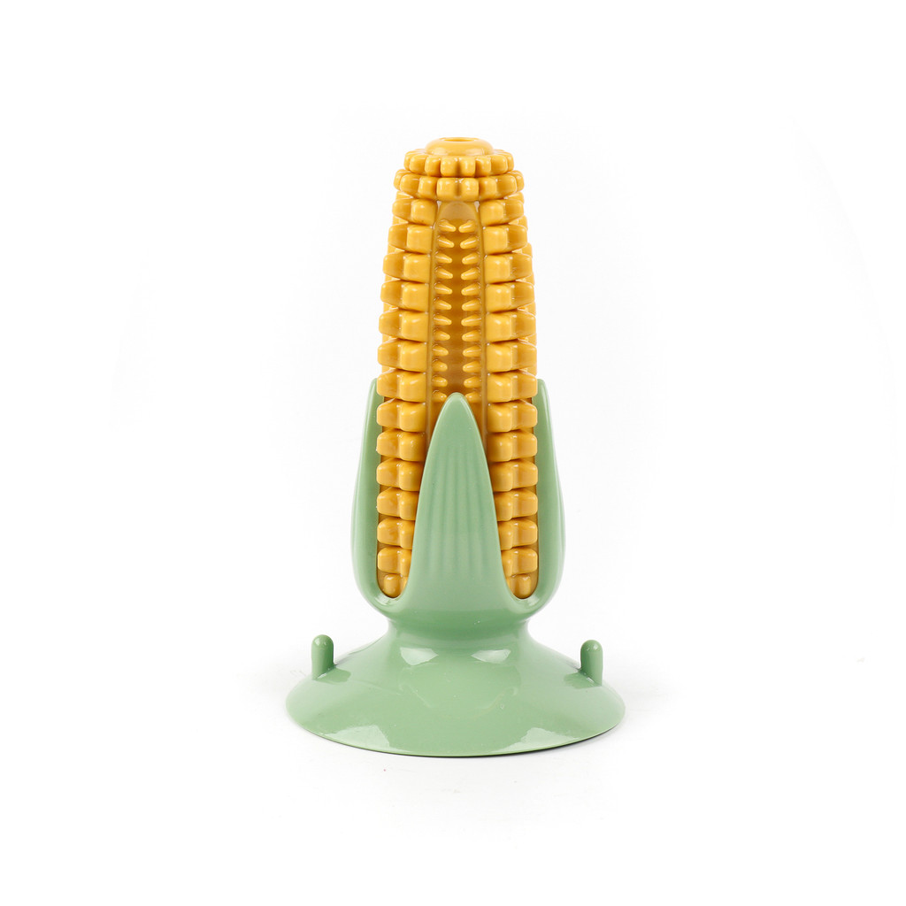 Milho Escova dental de Tpr com Ventosa Para Cães Pet Oikos Animal em Oferta na Shopee