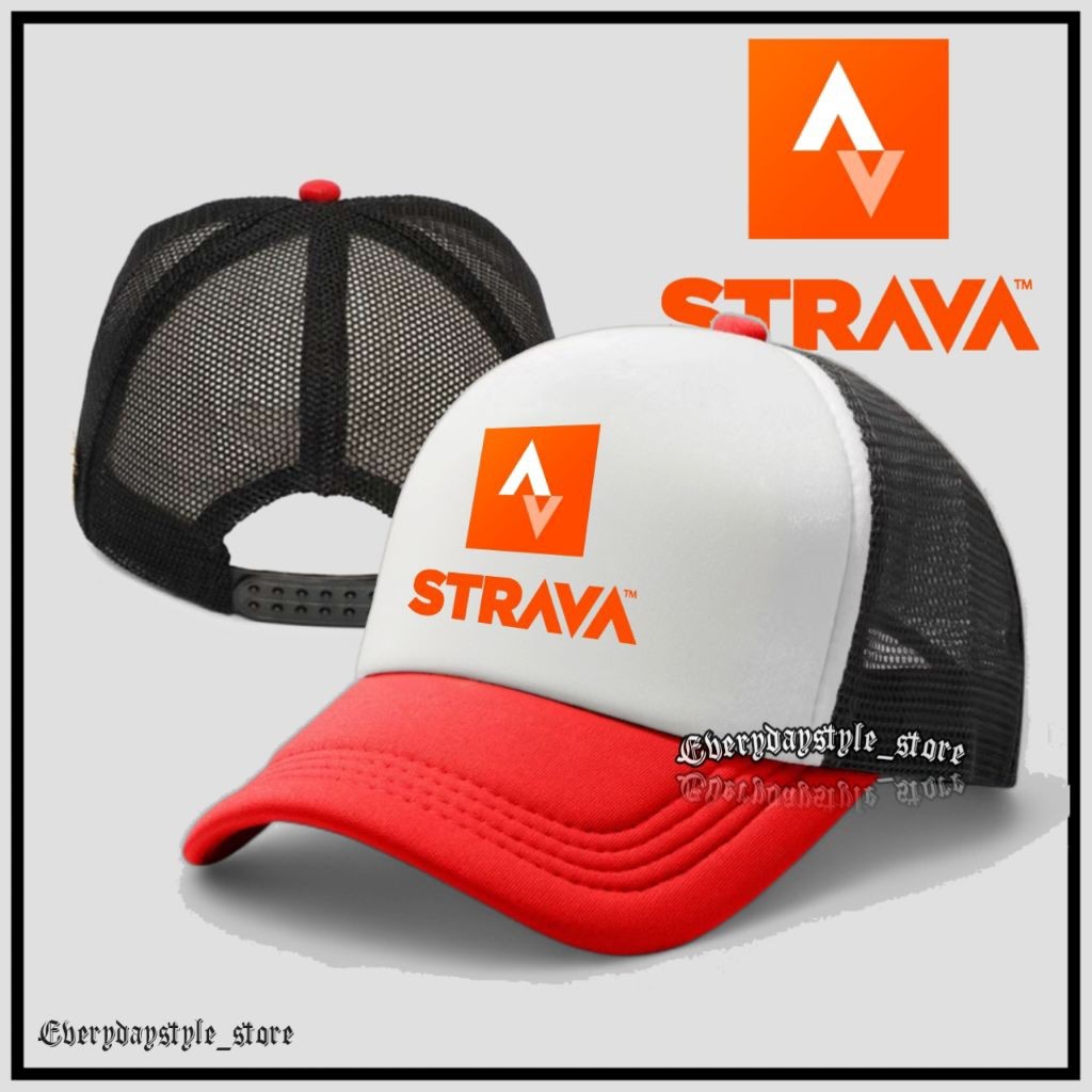 STRAVA Mesh Sports Cap Outdoor Trucker Beisebol Correndo Homens Mulheres