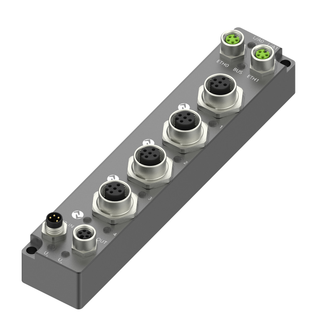 Módulo De Entrada Digital De 4 Canais De Alta Qualidade Sensor De Chama Saída Analógica Plc IO Link Profinet EtherCat Et