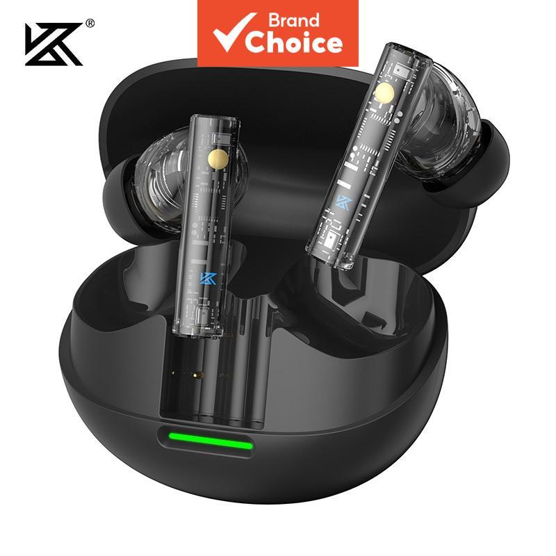 KZ Carol Pro Fones De Ouvido TWS Sem Fio Bluetooth Cancelamento Ruído Ativo Alta Fidelidade Qualidade Som ANC Redução