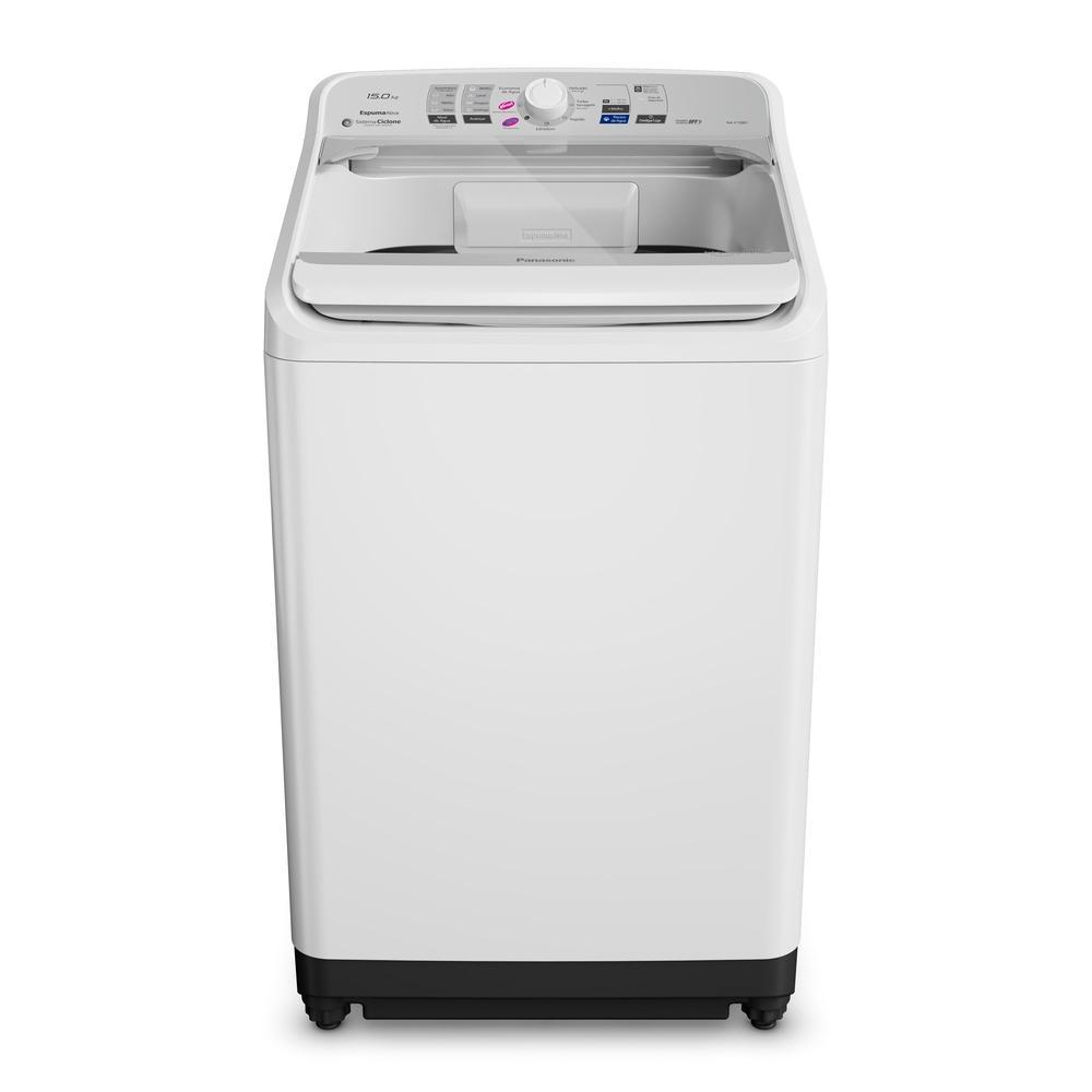 Maquina de Lavar Panasonic 15Kg Sistema Ciclone Branca NA-F150B1WA 127V