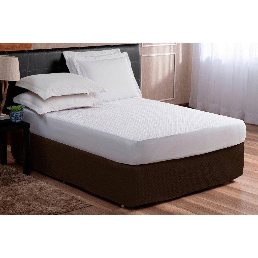 SAIA PARA CAMA BOX COR MARRON CAFÈ(Solteiro,Solteiro King,Viuva, Casal, Queen, King) SUPER PRÁTICA