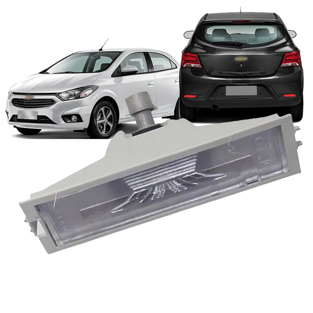Lanterna Luz De Placa + Soquete Onix Prisma 2013 A 2019 em Oferta na Shopee