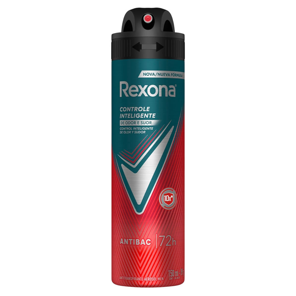 Desodorante Aerosol Rexona Men Antibacterial 150ml em Oferta na Shopee
