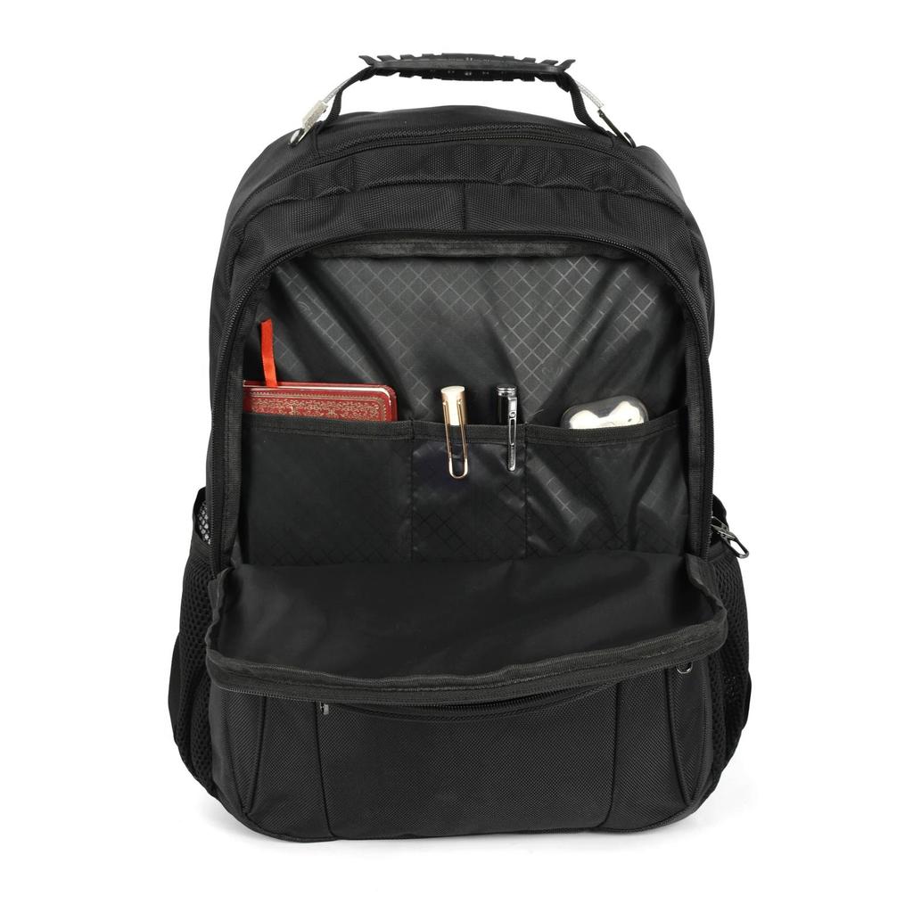 Mochila de Costas Grande Executiva Básica Notebook Polo King - Preto · foto 2