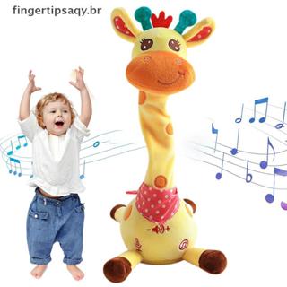 Brinquedo De Girafa Falante Dançante FINGE , Bebê De Pelúcia Repetindo O Que Você Diz , Musical Brilhante Com Músicas In em Oferta na Shopee