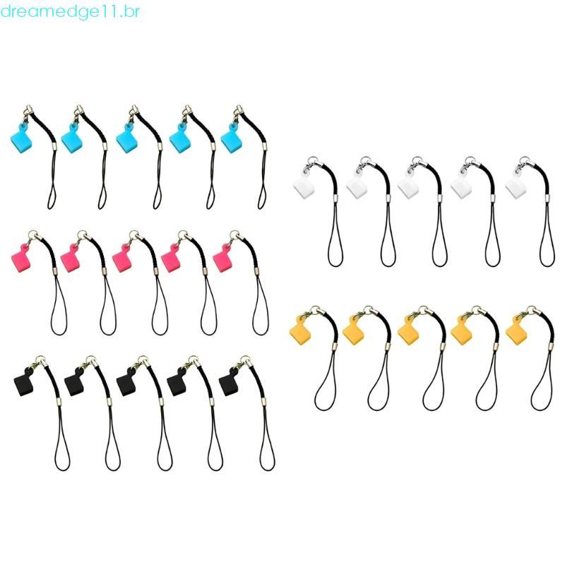 dreamedge11 Capa Silicone Para Memória USB, Fácil Fixar, Cordão, À Prova Poeira, Suporte Unidades Adequ