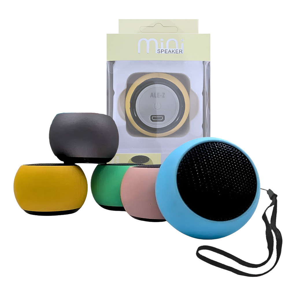 Mini Caixa De Som Speaker Wireless 3w Fosco Ale-y3