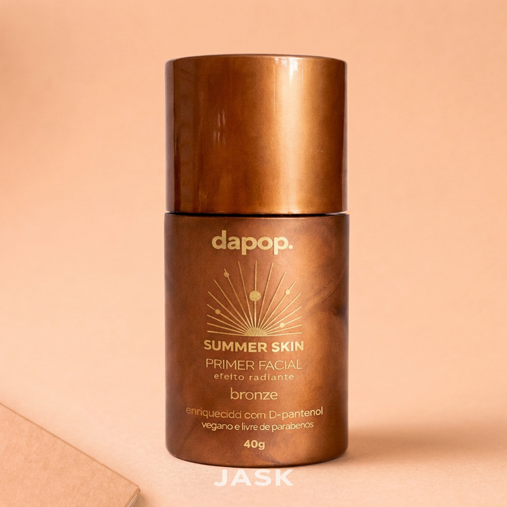 Glow Vitamina E Dapop – Primer Iluminador Que Hidrata E Deixa A Pele Radiante Para Make