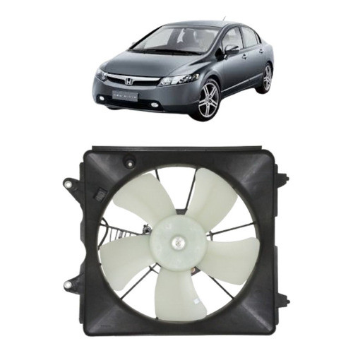 Gmv Ventoinha Honda Civic 2006 2007 2008 A 2011 Radiador