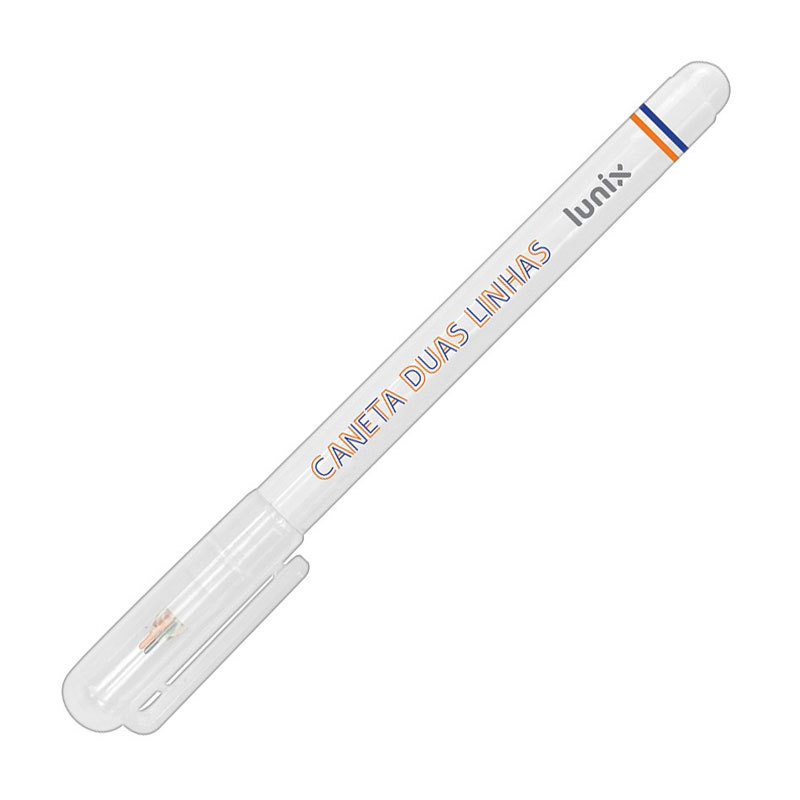 Caneta duas linhas Lunix 337587 Tilibra