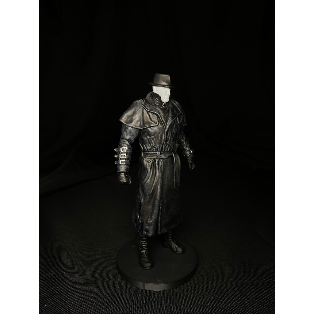 Detalhes do Boneco Colecionável Action Figure Tyrant X - Resident Evil - Mr X - Resina - Leon - Wesker - Nemesis