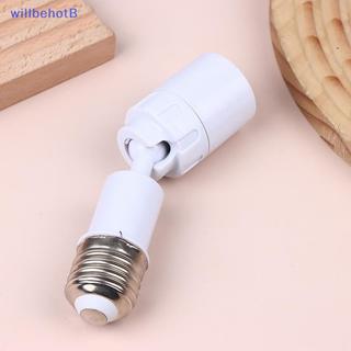 [WillbehotB] Adaptador Extensor De Lâmpada LED Universal E27 Para E27 Luminária Giratória De 360 Graus E27 Base Ajustáve
