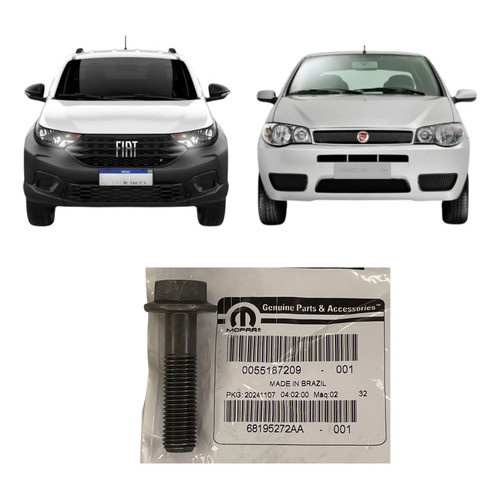 Parafuso Polia Do Eixo Comando Fiat Motor Fire 8v Original