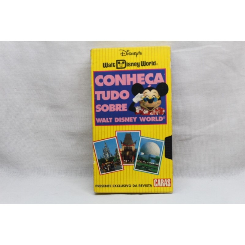 VHS Conheça Tudo Sobre Walt Disney World