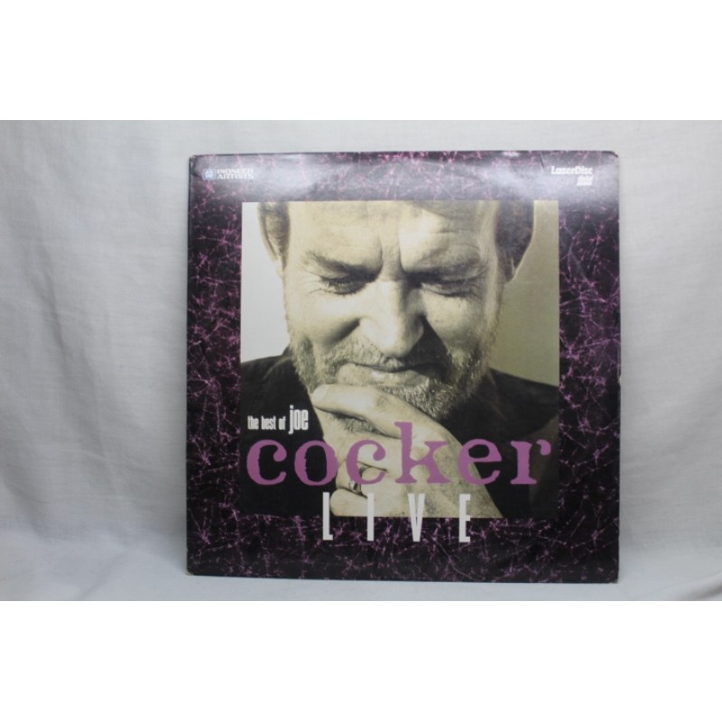 Laserdisc Joe Cocker - The Best Of Joe Cocker Live