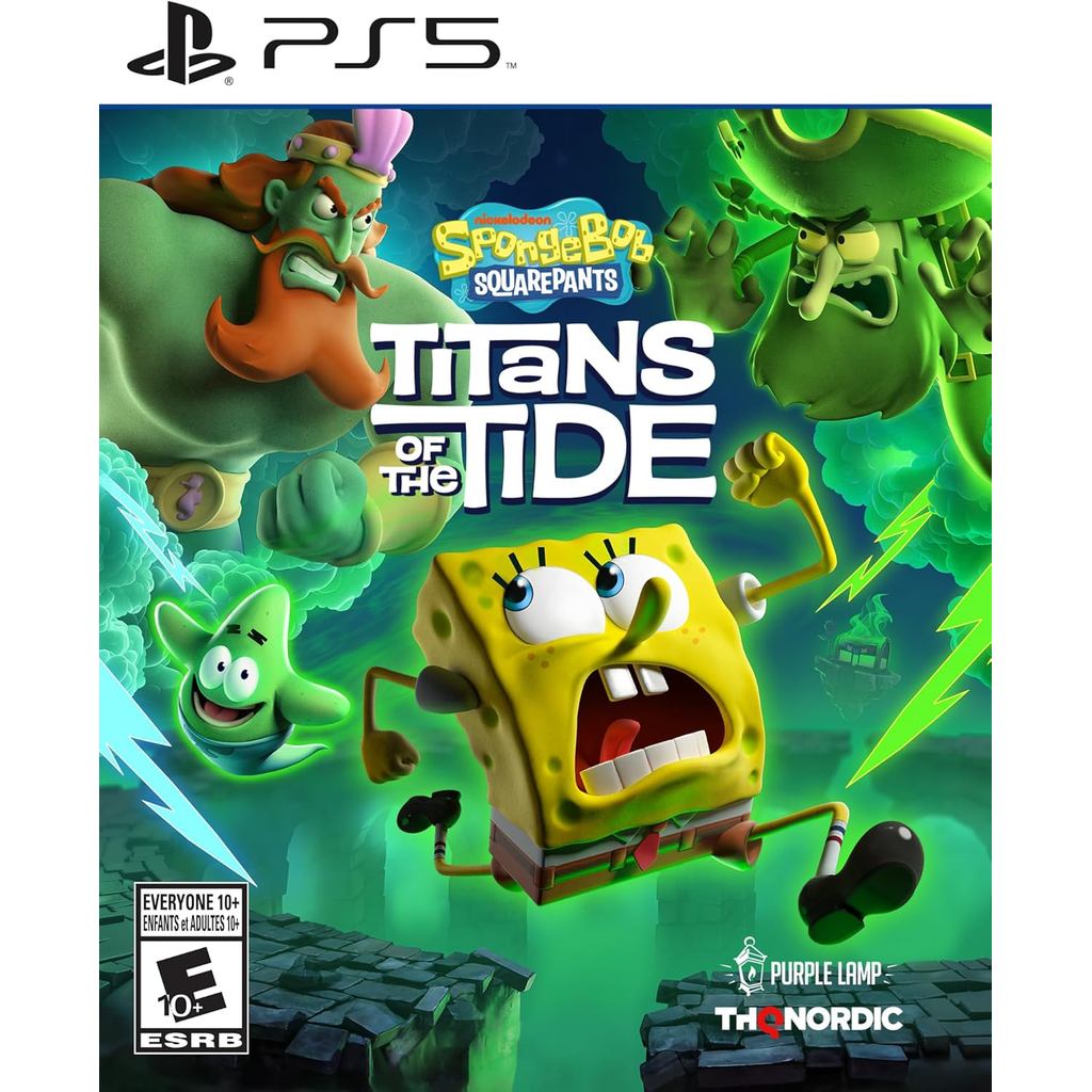 Spongebob Squarepants Titans of the Tide PS5 Midia Fisica em Oferta na Shopee