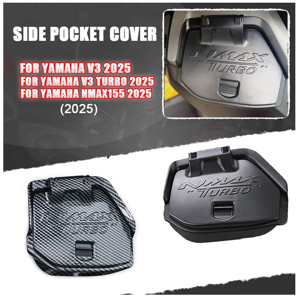 Para Yamaha Nmax V3/V3 Turbo N-max155 2025 Caixa De Ferramentas Capa De Armazenamento Bolso Lateral À Prova Dwaterproof 